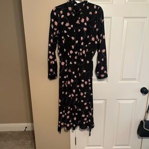 Midi button down dress